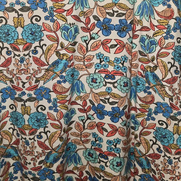 Lovely Salaam XL Floral Dress, NWOT, 3/4 sleeve, White with Floral Pattern - Picture 2 of 3